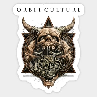 orbit culture heavy Death Metal Music band Sticker